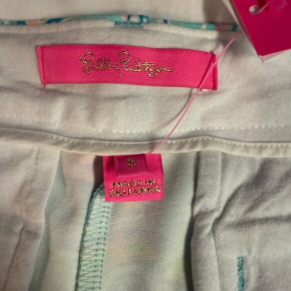 Lilly Pulitzer Callahan Knit Short Size 8 Hondo Classic Print NWT - Picture 10 of 15